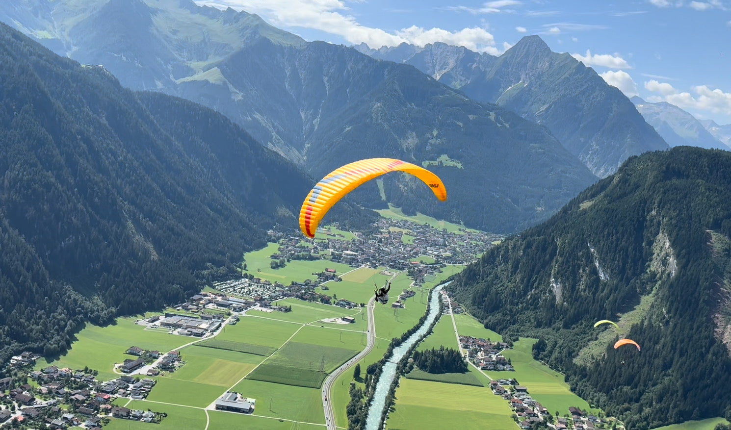 Flying above Mediterranean coast, Turkey